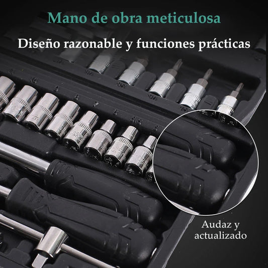 Maletín de Herramientas Compacto para Coche y Moto